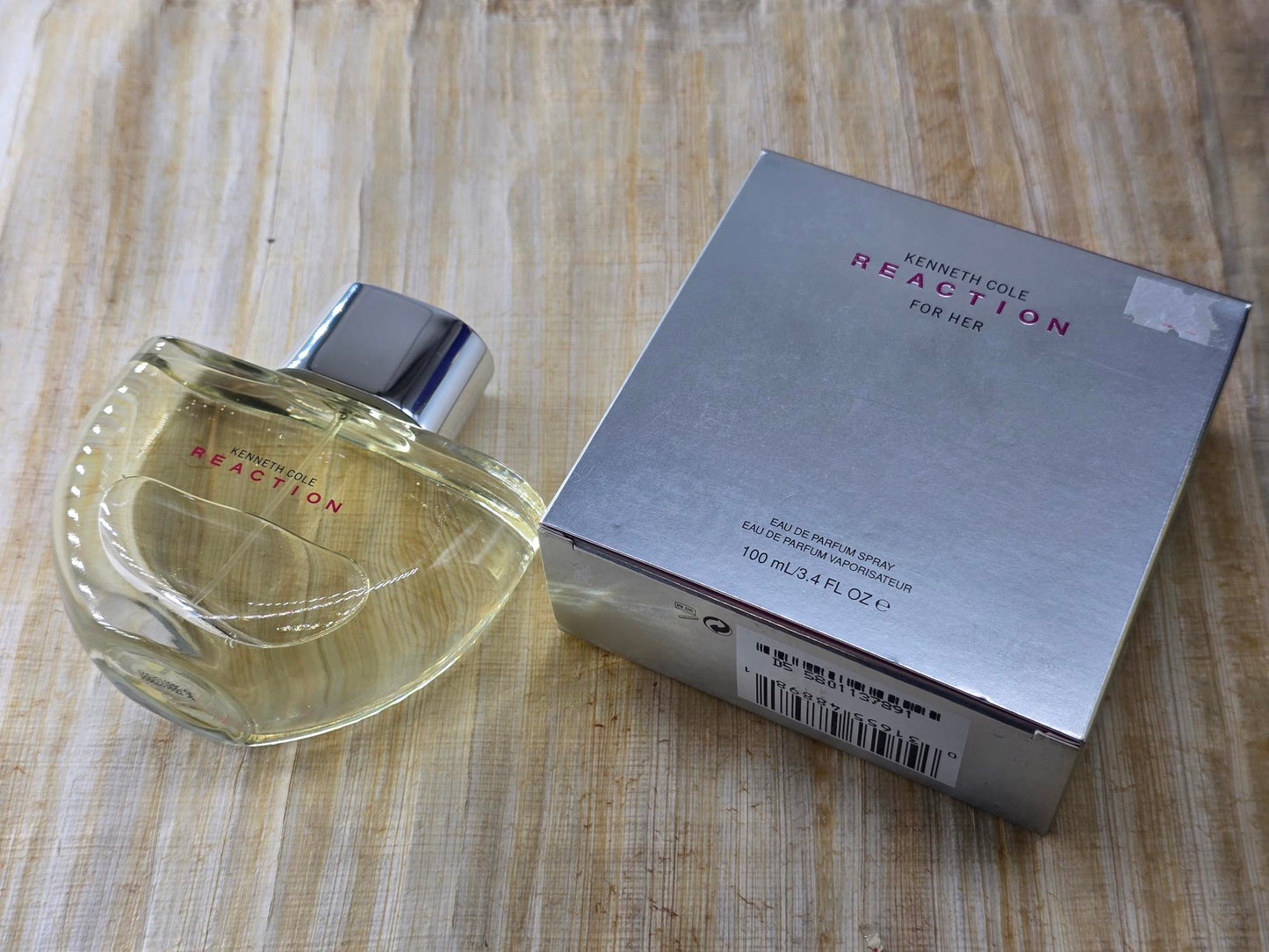 Reaction for Her Kenneth Cole for women EDP Spray 100 ml 3.4 oz, Vintage, Rare
