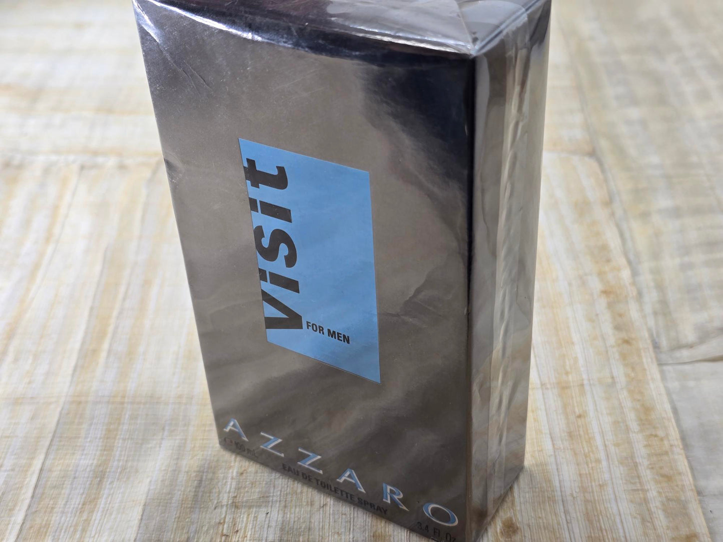 Visit For Men Azzaro for men EDT Spray 100 ml 3.4 oz, Rare, Vintage, Sealed
