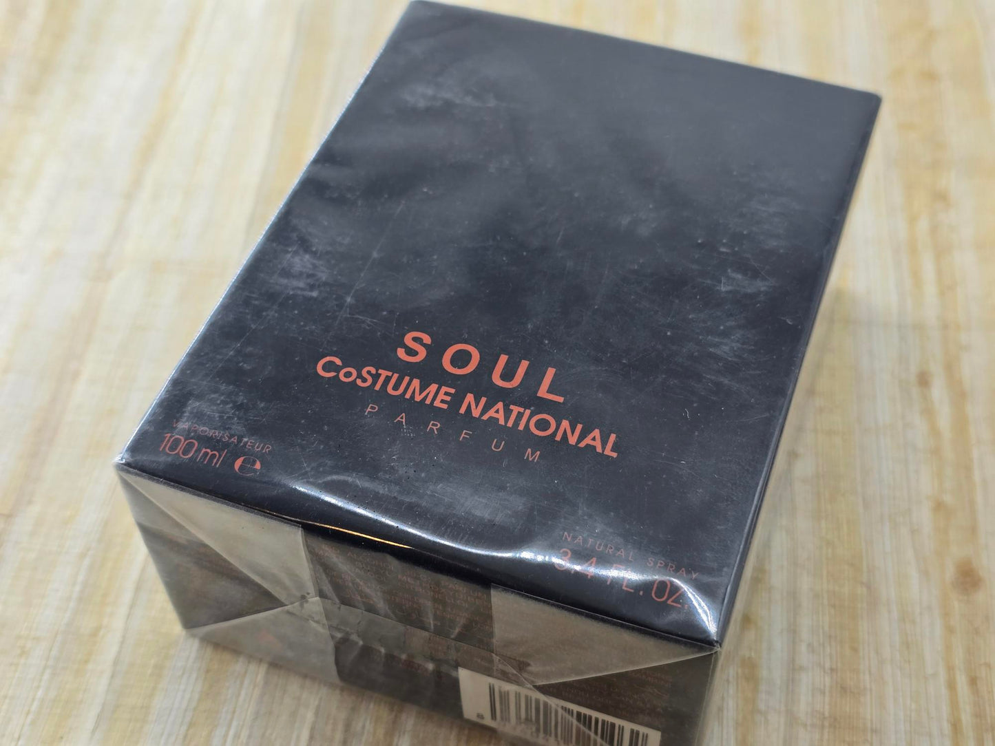 Soul CoSTUME NATIONAL for women and men Pure Parfum Spray 100 ml 3.4 oz, Vintage, Rare, Sealed