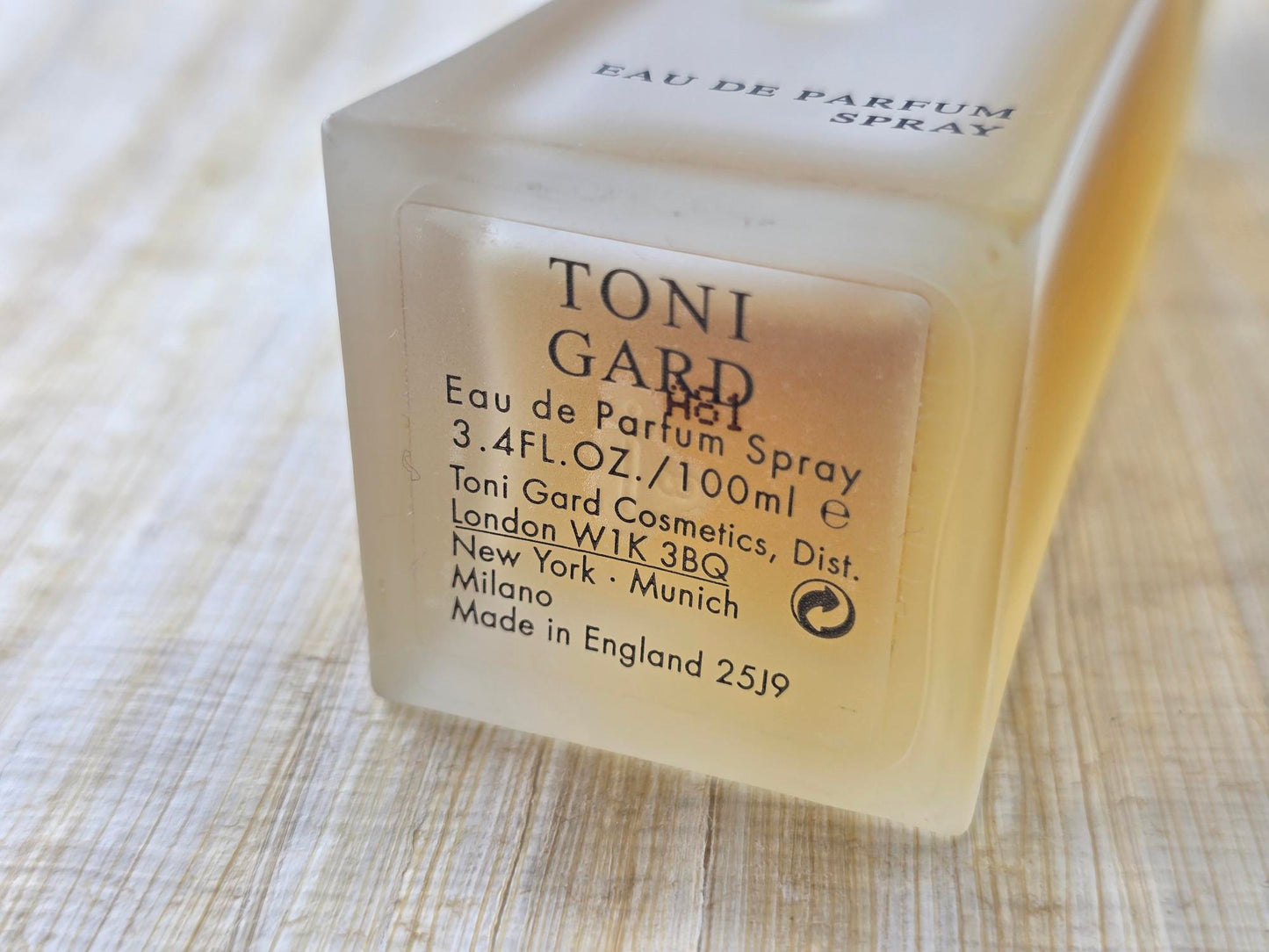 Toni Gard for women EDP Spray 100 ml 3.4 oz, Vintage, Rare