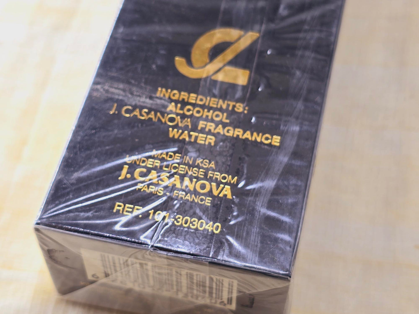 J. Casanova pour Homme for men EDT Spray 100 ml 3.4 oz, Vintage, Rare, Sealed