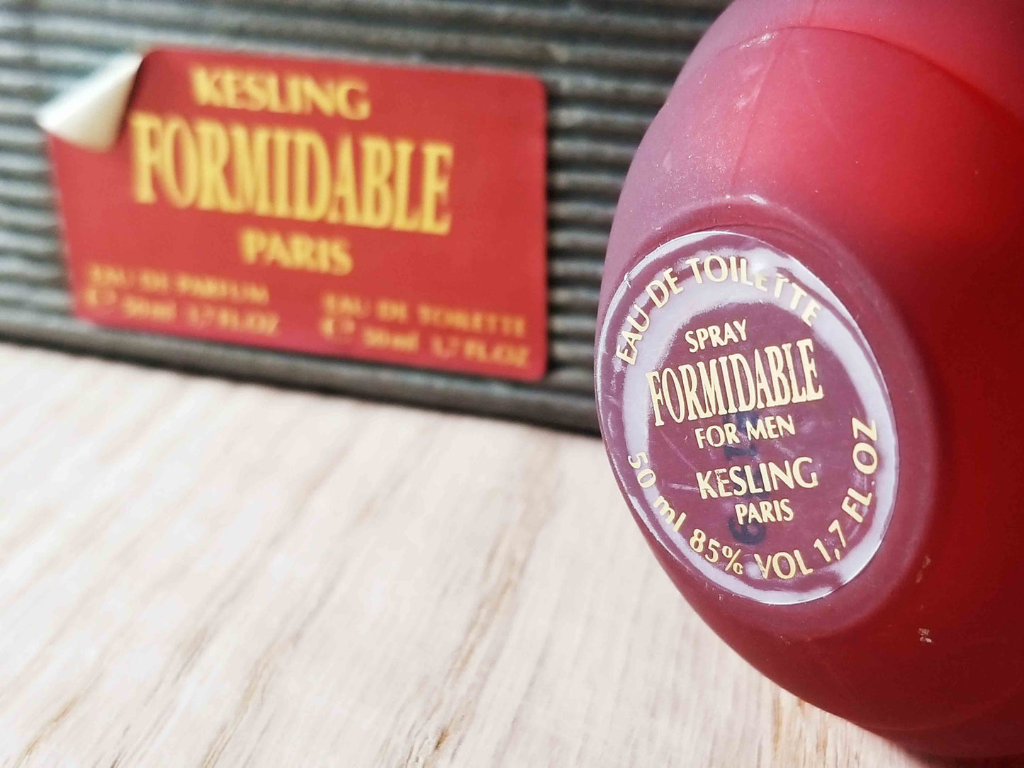 Formidable Kesling for women EDP Spray 100 ml 3.4 oz + EDT Spray 100 ml 3.4 oz Or 50 ml 1.7 oz + EDT Spray 50 ml 1,7 oz, Vintage, Rare