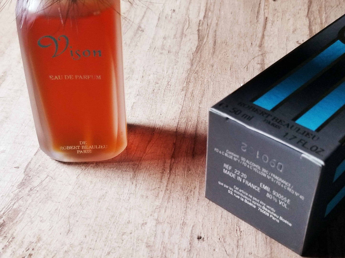 Vison EDP Robert Beaulieu for women EDP Spray 50 ml 1.7 oz, Vintage, Rare