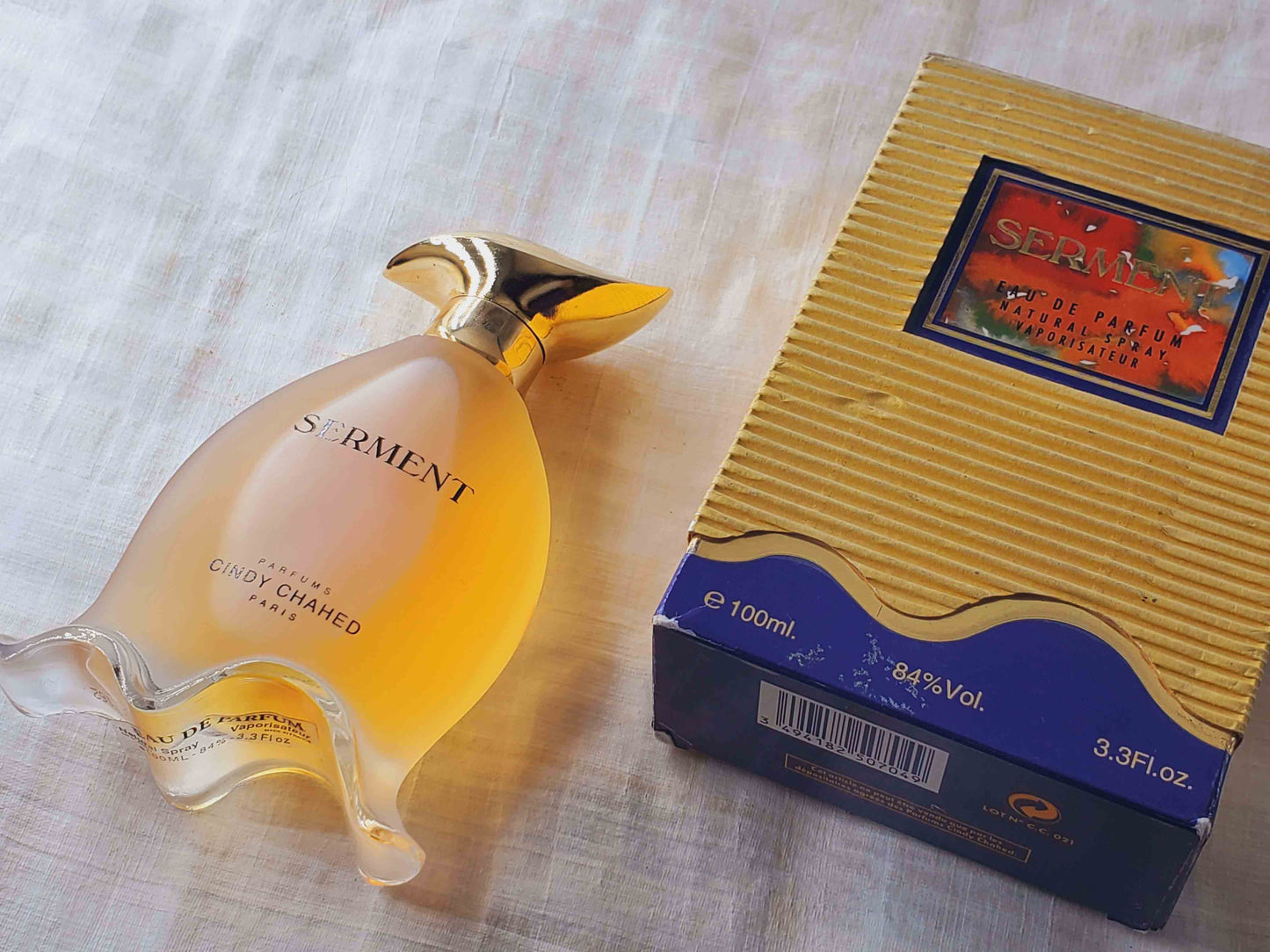Serment Cindy Chahed 1995 for women EDP Spray 100 ml 3.4 oz, Vintage, Rare