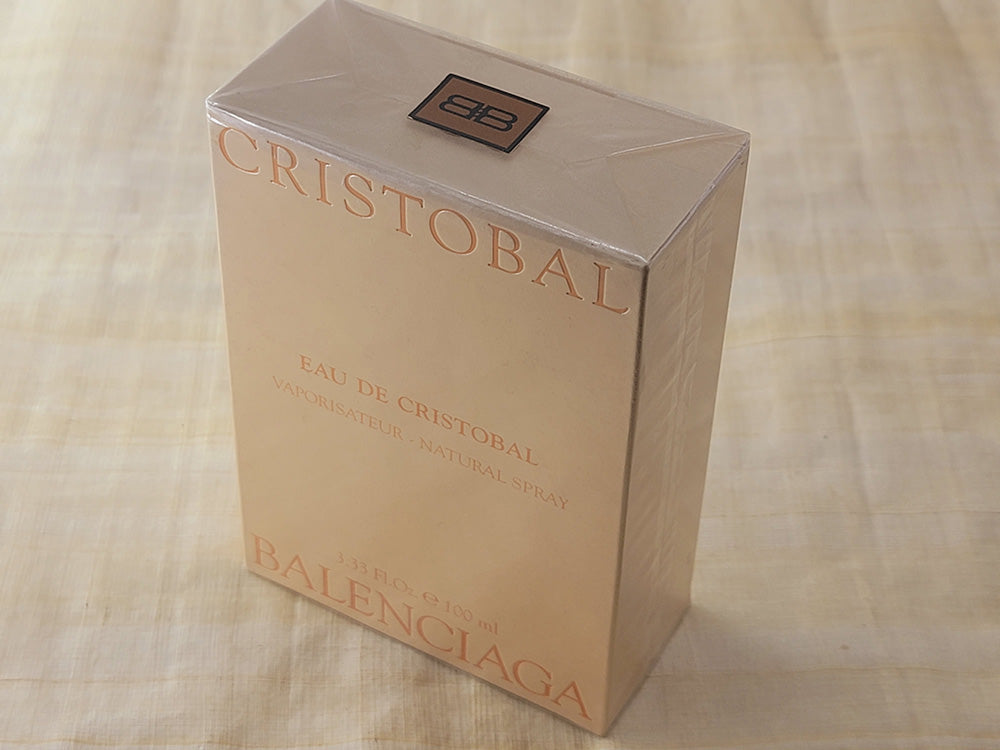 Cristobal Balenciaga Eau De Cristobal for Women EDT Spray 100 ml 3.4 oz, Vintage, Rare, Sealed