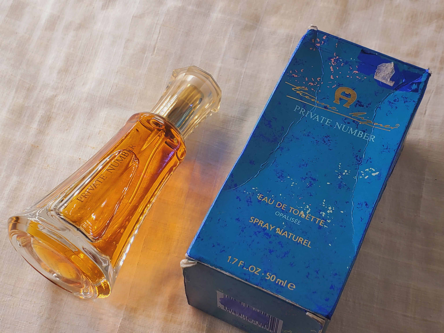 Private Number Opalisée Etienne Aigner for women EDT Spray 50 ml 1.7 oz, Rare, Vintage