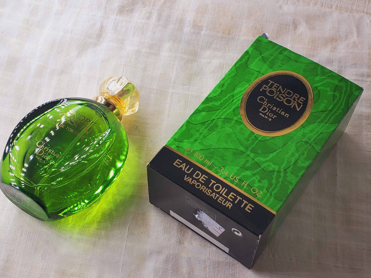 Tendre Poison by Christian Dior EDT Spray 100 ml 3.4 oz OR 75 ml 2.5 oz, Vintage, Rare