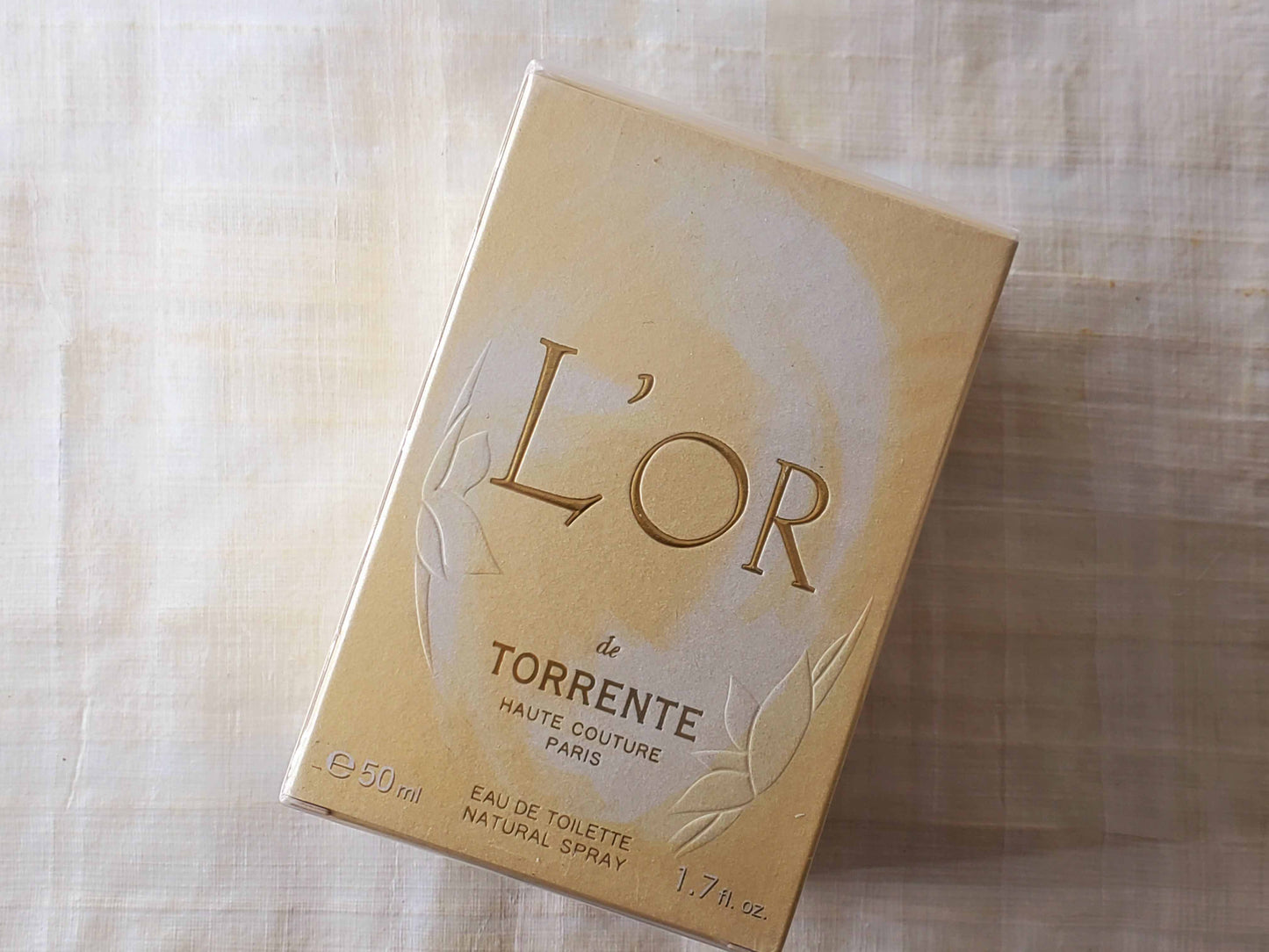 L'Or de Torrente Haute Couture for women EDT Spray 100 ml 3.4 oz Or 50 ml 1.7 oz, Vintage, Rare, Sealed