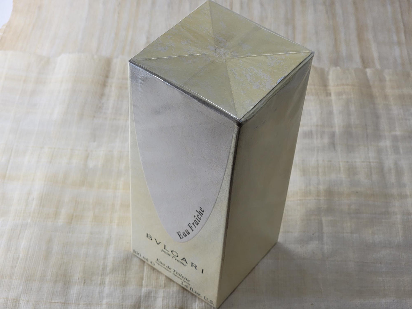 Eau Fraiche Bvlgari for women EDT Spray 100 ml 3.4 oz, Vintage, Rare, Sealed