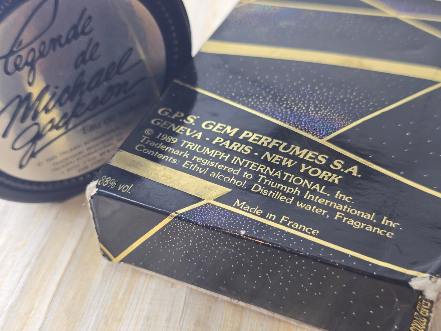 Légende de Michael Jackson Michael Jackson for men EDT Spray 60 ml 2 oz, Vintage, Rare