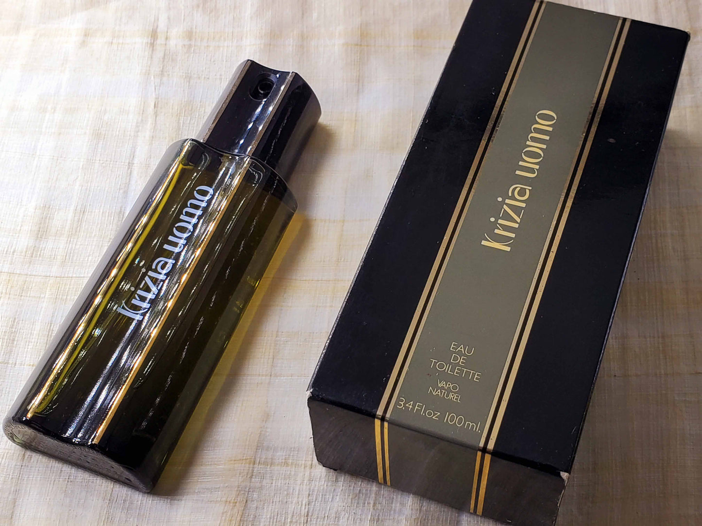 Krizia Uomo for men EDT Spray 100 ml 3.4 oz, Vintage, Rare
