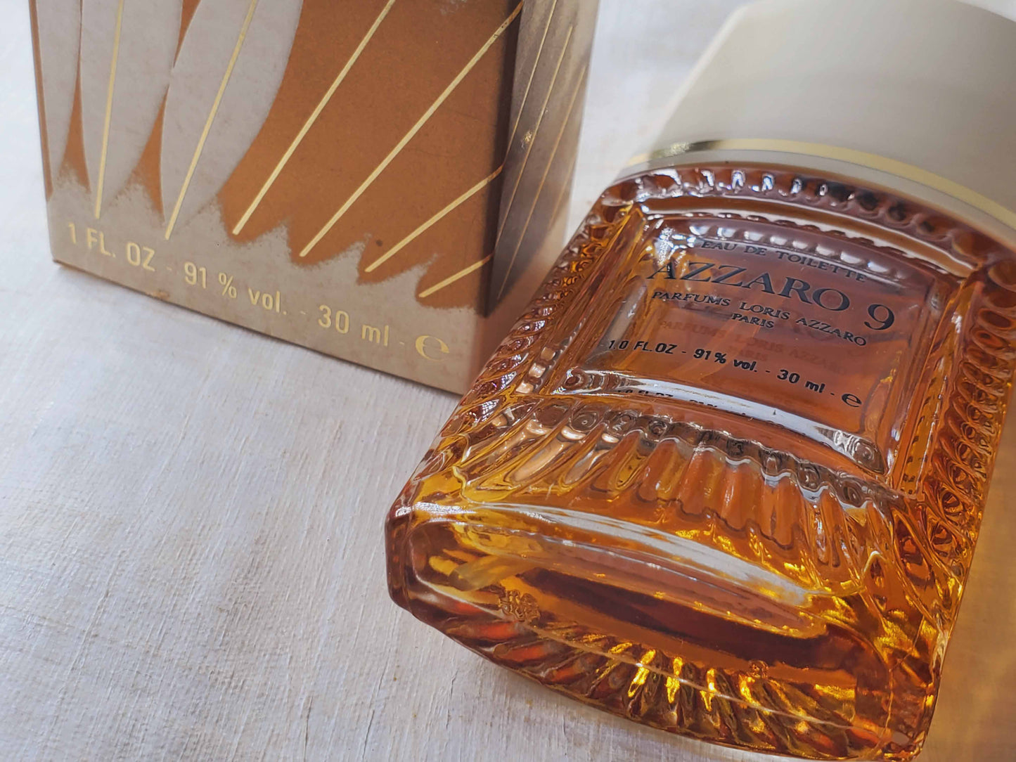 Azzaro 9 Loris Azzaro for women EDT 30+50ml 2.6 oz 2 Pcs, Vintage, Rare, As Pic