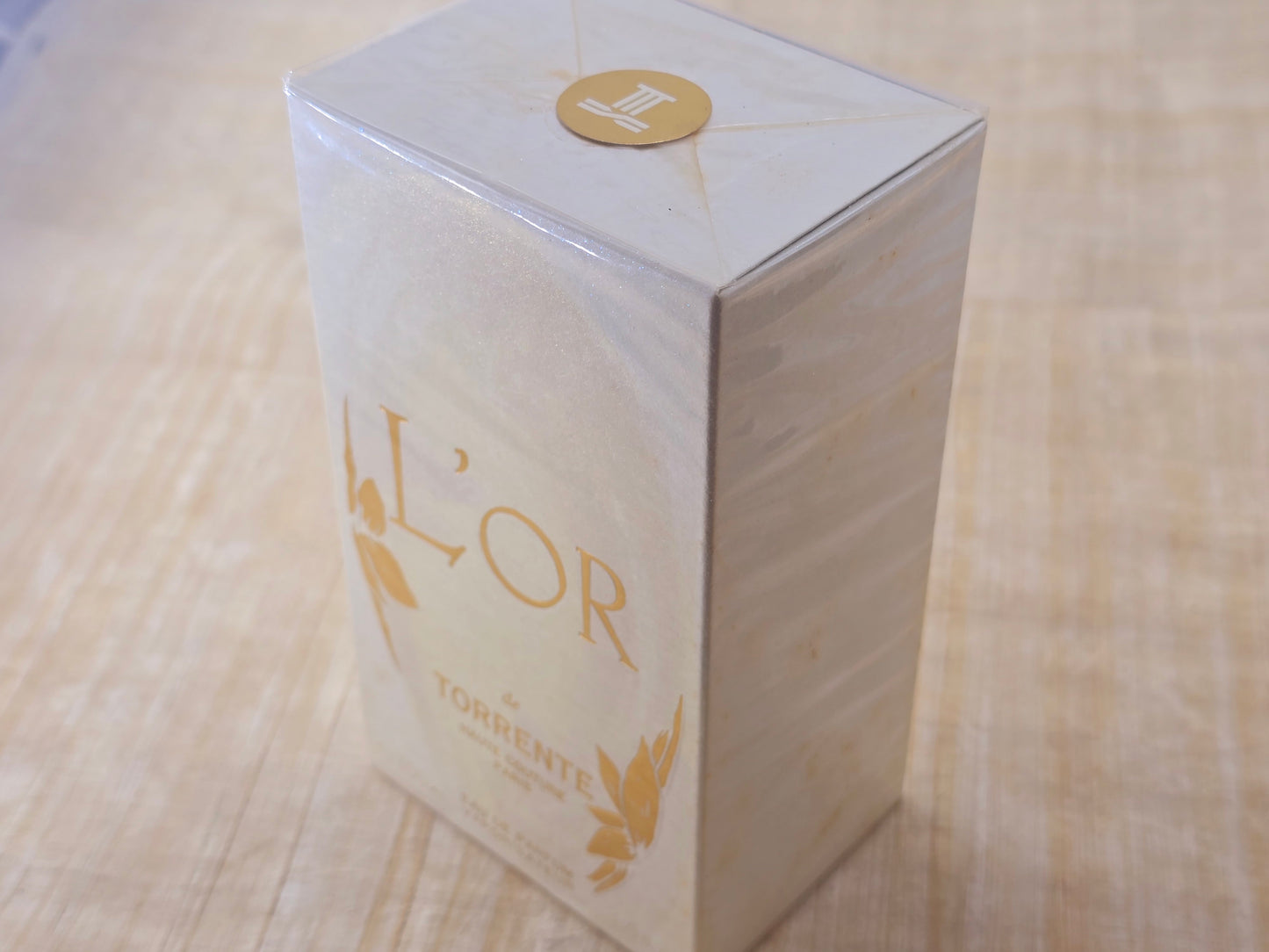 L'Or de Torrente Haute Couture for women EDP Spray 100 ml 3.4 oz OR 30 ml 1 oz, Vintage, Rare, Sealed