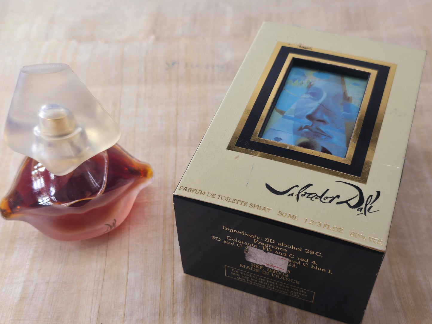 Dali Parfum de Toilette Salvador Dali for women Spray 100 ml 3.4 oz OR 50 ml 1.7 oz, Rare, Vintage
