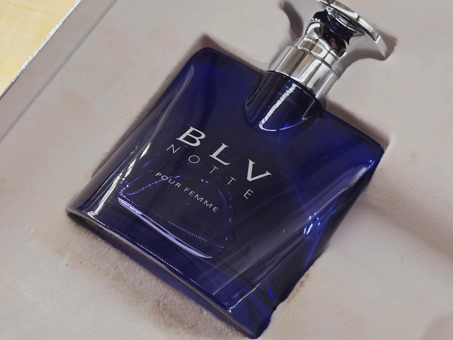 BLV Notte Pour Femme Bvlgari for women EDP Spray 75 ml 2.5 oz, Vintage, Rare, As Pics