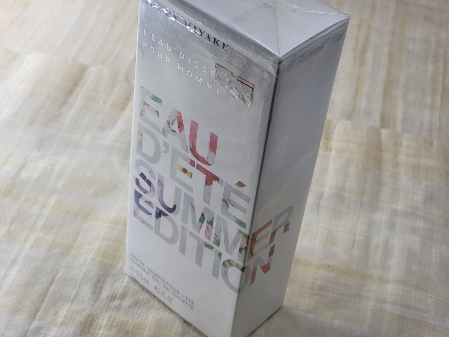 L'eau d'Issey Eau D'Ete Summer 2009 for Men Issey Miyake EDT Spray 125 ml 4.2 oz, Vintage, Rare