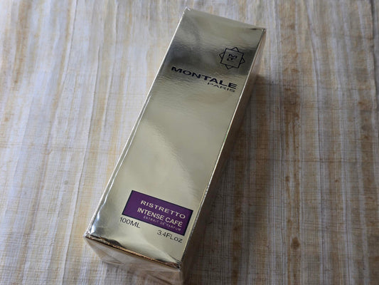 Ristretto Intense Café Montale Unisex Extrait de Parfum Spray 100 ml 3.4 oz - Rare, Vintage, Original Bottle Sealed