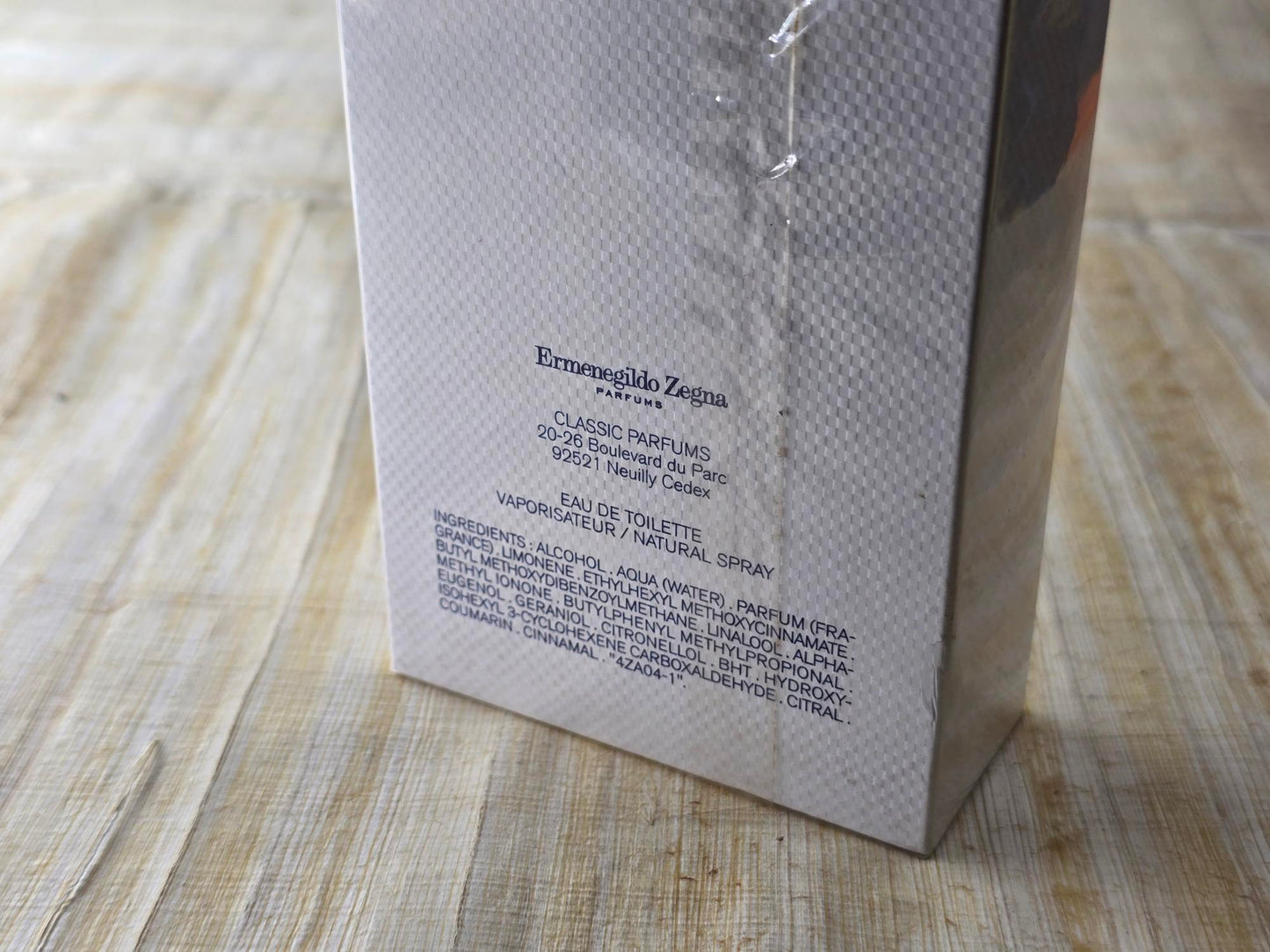 Acqua D'Estate Essenza Ermenegildo Zegna for men EDT Spray 100 ml 3.4 0z, Vintage, Rare, Sealed