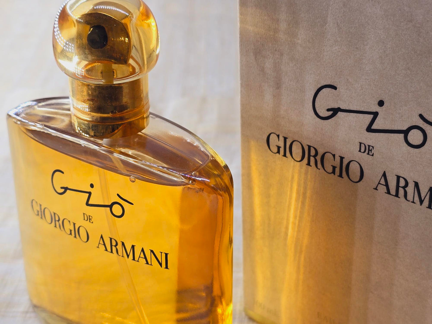 Gio Giorgio Armani for women EDP Spray 100 ml 3.4 oz, Vintage, Rare