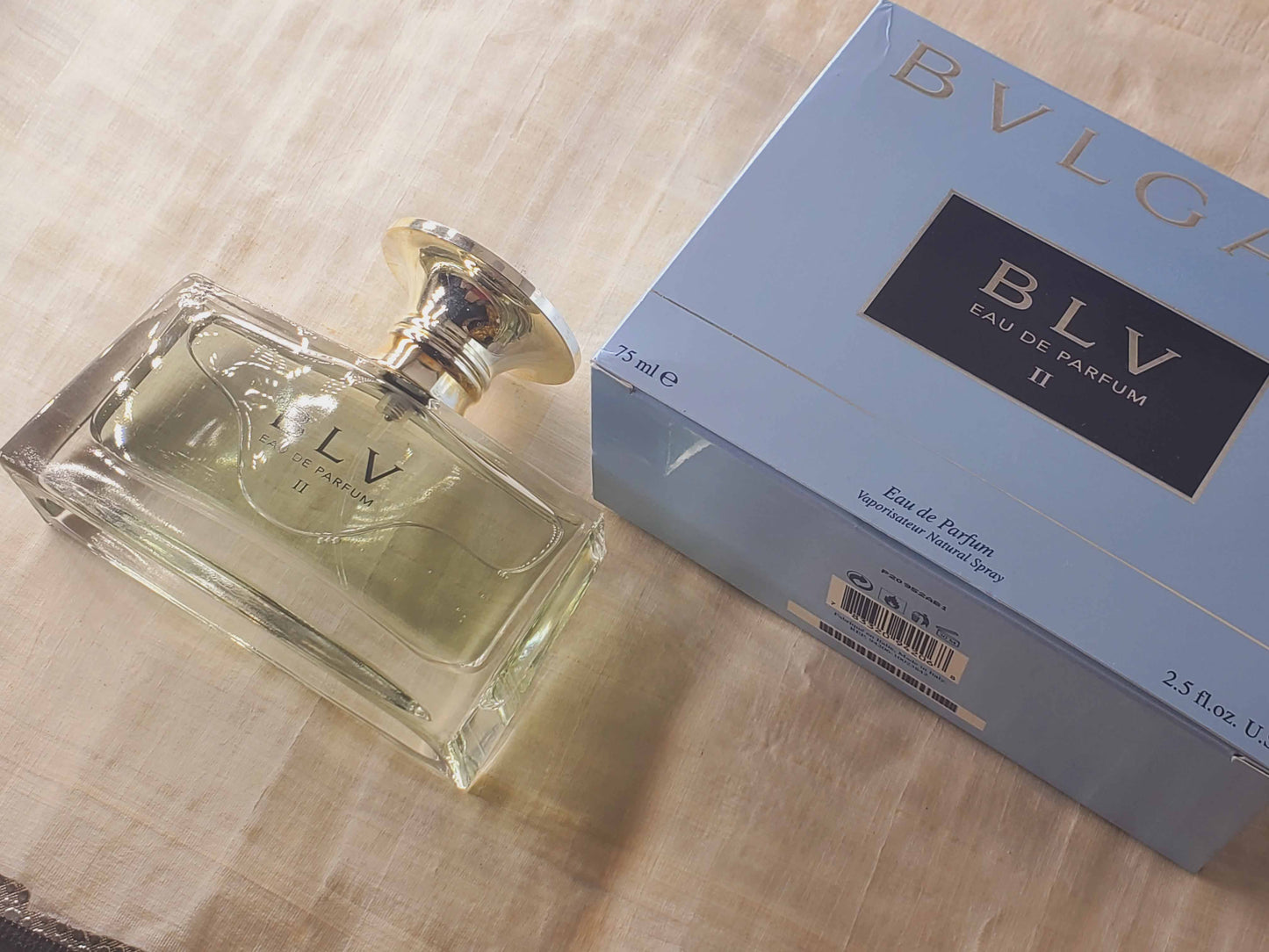 BLV II Bvlgari for women EDP Spray 75 ml 2.5 oz OR 50 ml 1.7 oz, Rare, Vintage