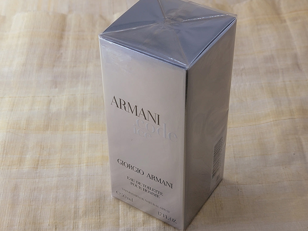 Armani Code Ice Giorgio Armani for men EDT Spray 50 ml 1.7 oz, Rare, Vintage, Sealed