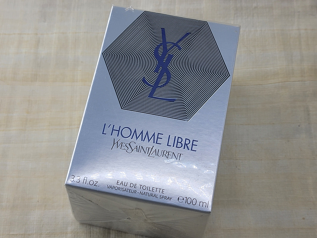 L'Homme Libre Yves Saint Laurent for men EDT Spray 100 ml 3.4 oz, Vintage, Rare