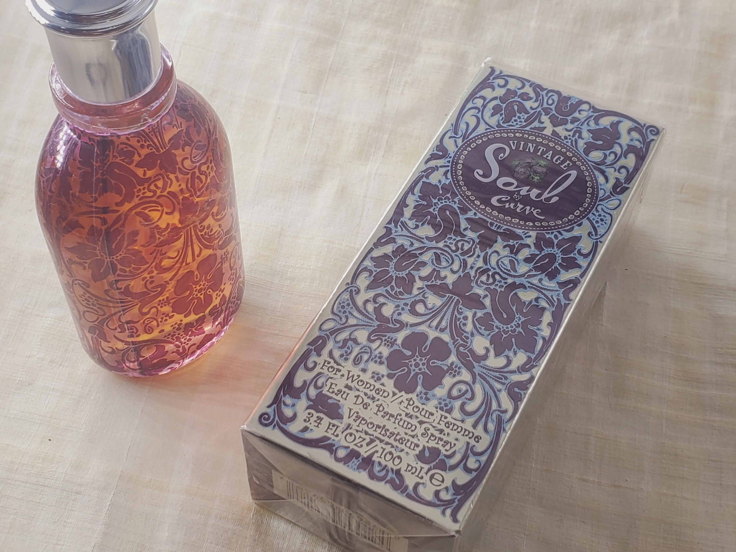 Curve Soul Vintage Liz Claiborne for women EDP Spray 100 ml 3.4 oz, Vintage, Rare, Sealed