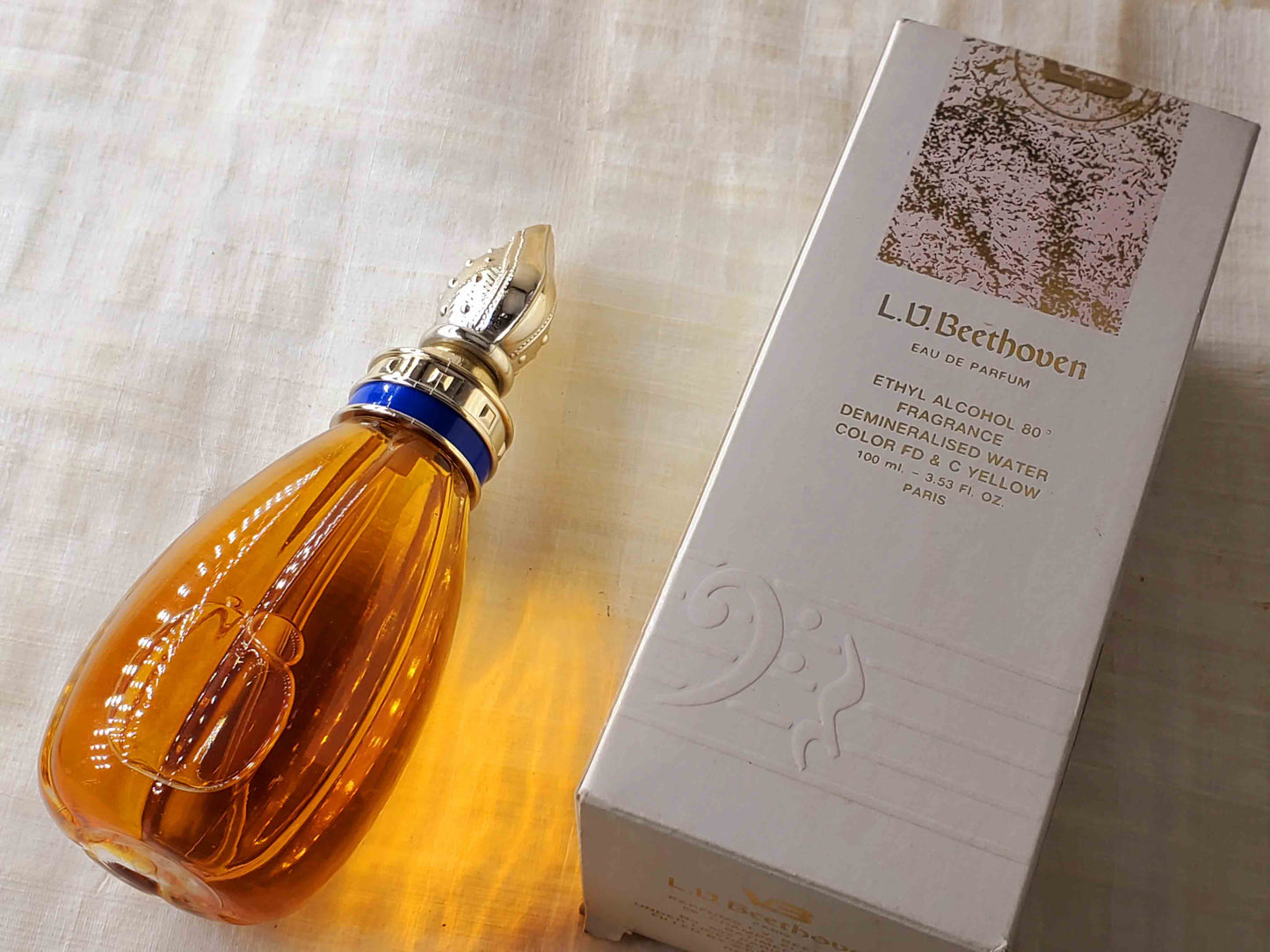 Beethoven L. V. Beethoven for Women EDP Spray 100 ml 3.4 oz, Rare, Vintage