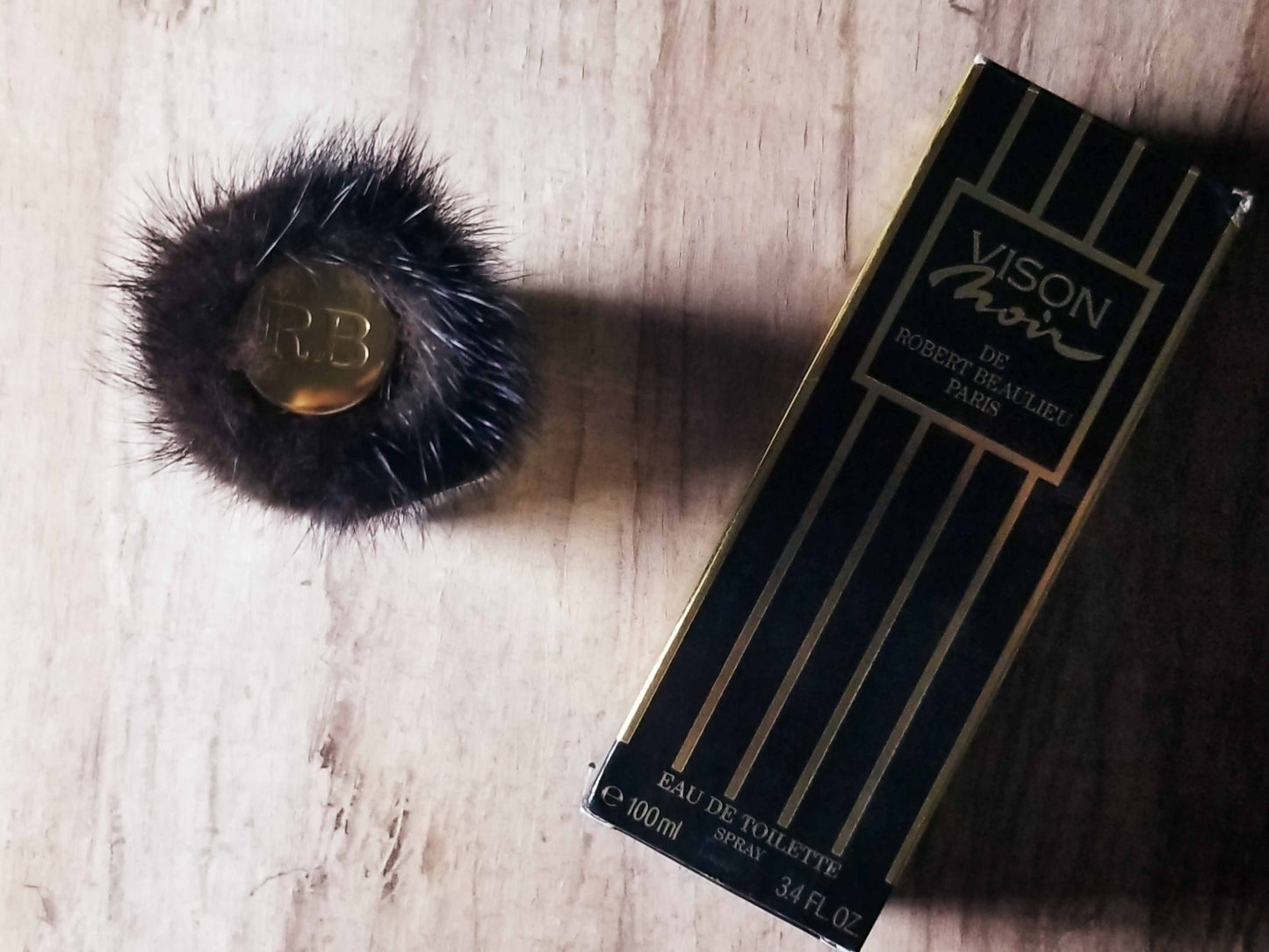 Vison Noir Robert Beaulieu for women EDT Spray 50 ml 1.7 oz, Vintage, Rare
