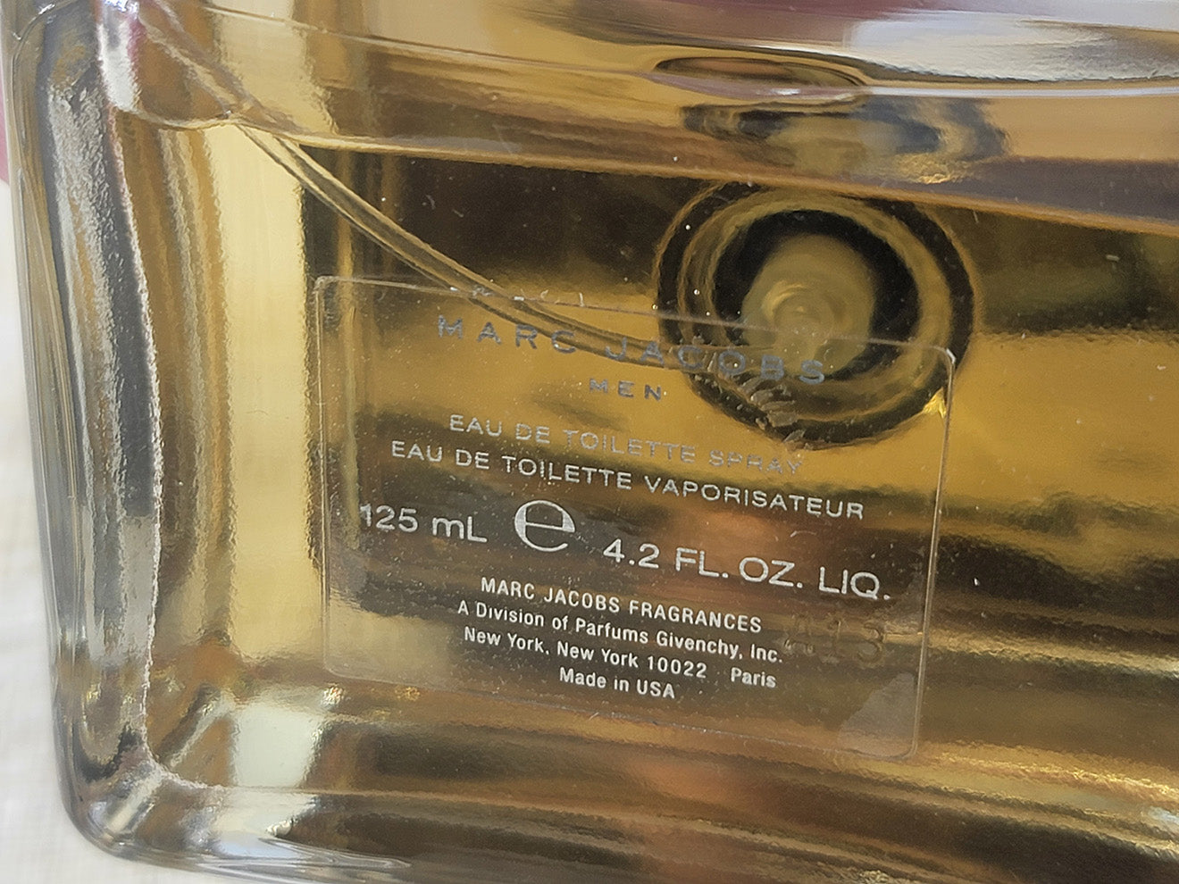 Marc Jacobs Men EDT Spray 125 ml 4.2 oz OR 75 ml 2.5 oz, Vintage, Rare