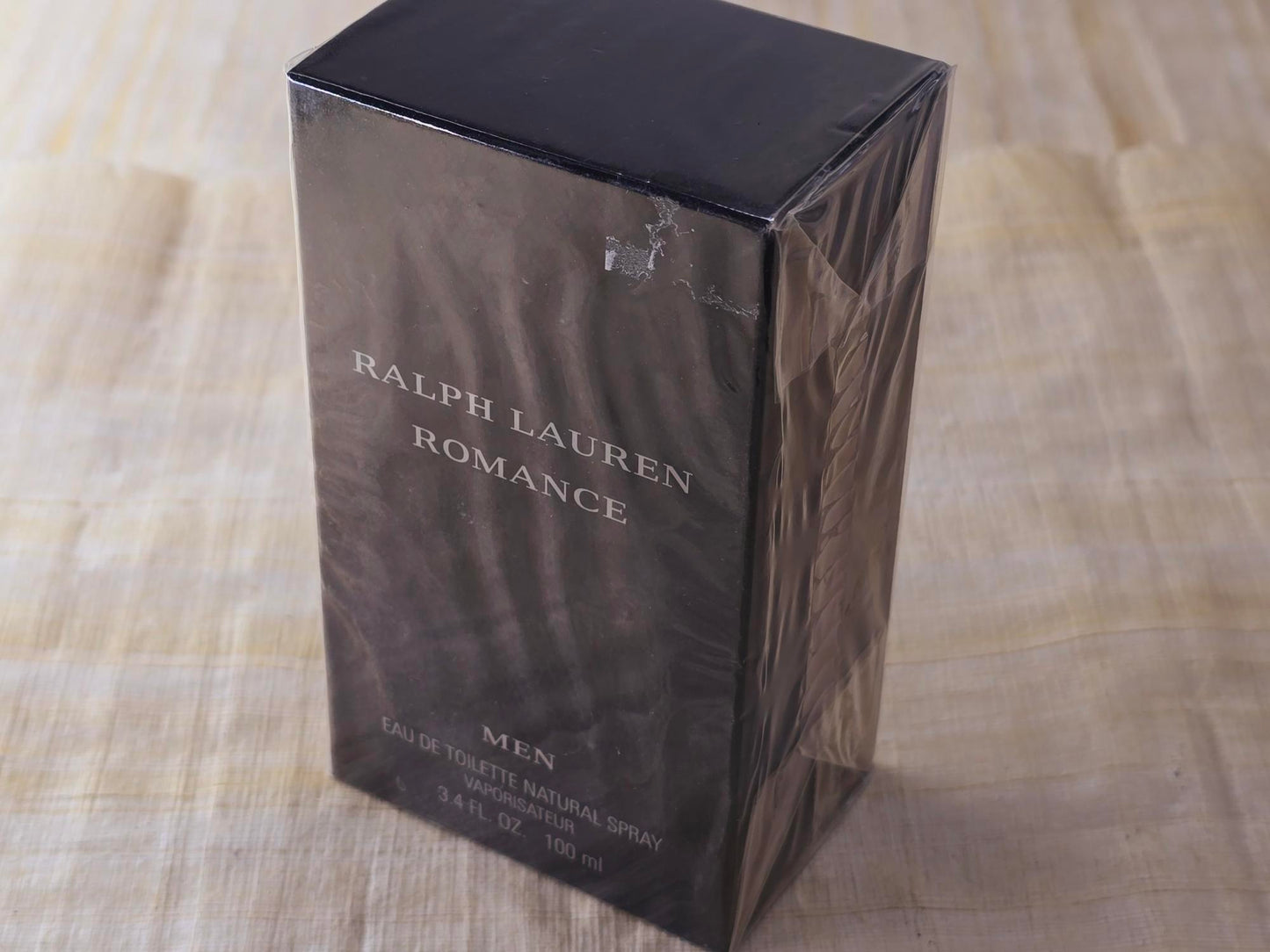 Romance for Men Ralph Lauren Cosmair 1999 for men EDT Spray 100 ml 3.4 oz Or 50 ml 1.7 oz, Rare, Vintage, Sealed