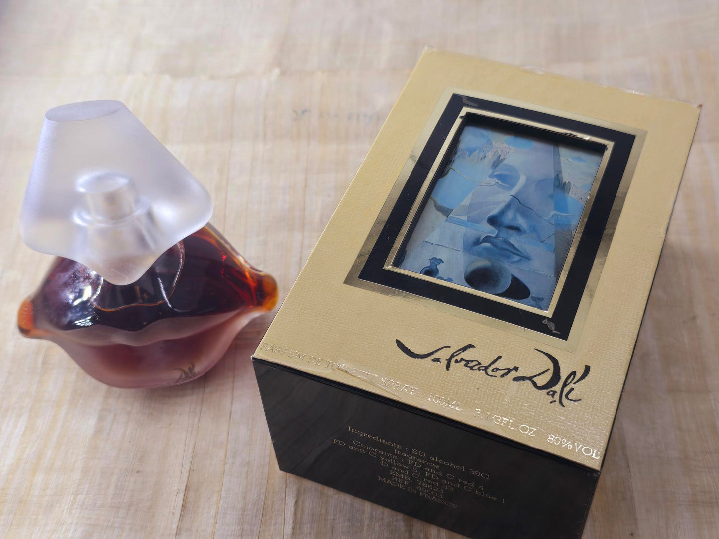 Dali Parfum de Toilette Salvador Dali for women Spray 100 ml 3.4 oz OR 50 ml 1.7 oz, Rare, Vintage