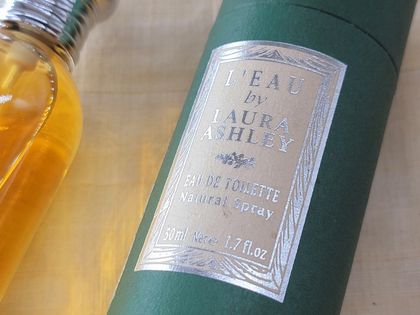 L'Eau Laura Ashley for women EDT Spray 50 ml 1.7 oz, Vintage, Rare