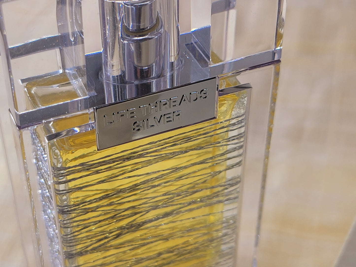 Life Threads Silver La Prairie for women EDP Spray 50 ml 1.7 oz, Vintage, Rare, Tester, As Pics