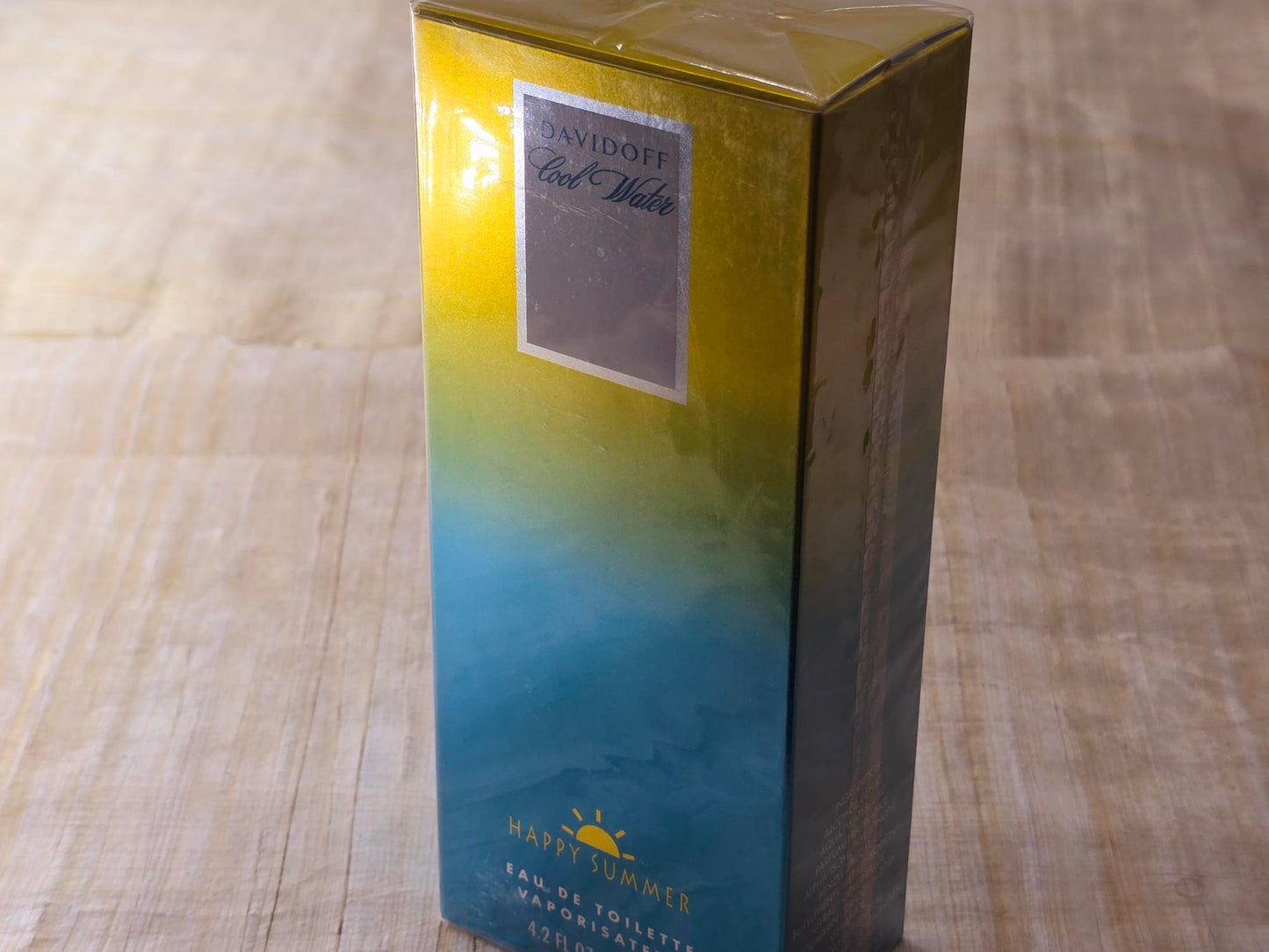 Cool Water Happy Summer Man Davidoff for men EDT Spray 125 ml 4.2 oz, Rare, Vintage, Sealed