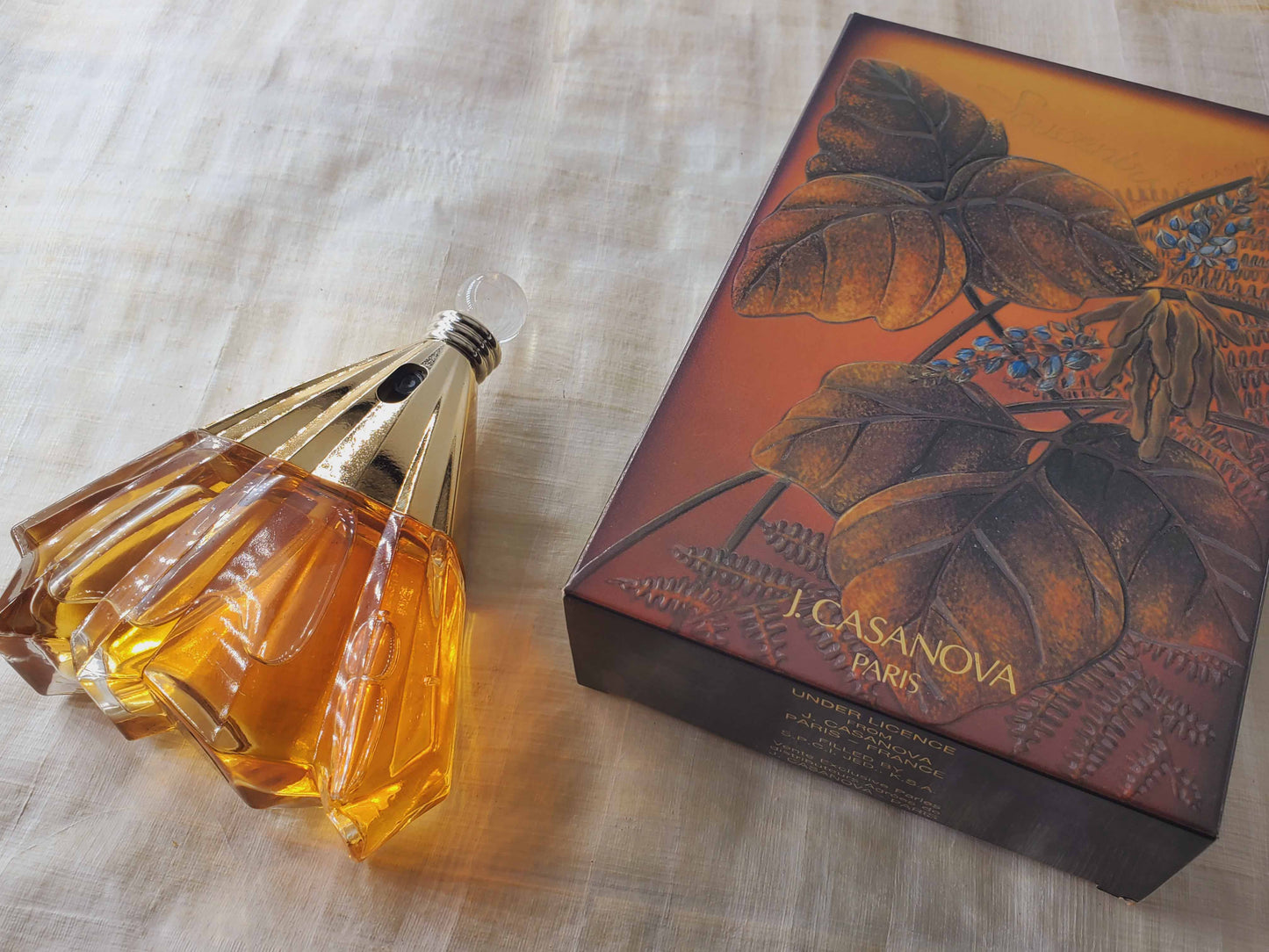 Souvenirs J. Casanova for Women EDP Spray 100 ml 3.4 oz, Vintage, Rare