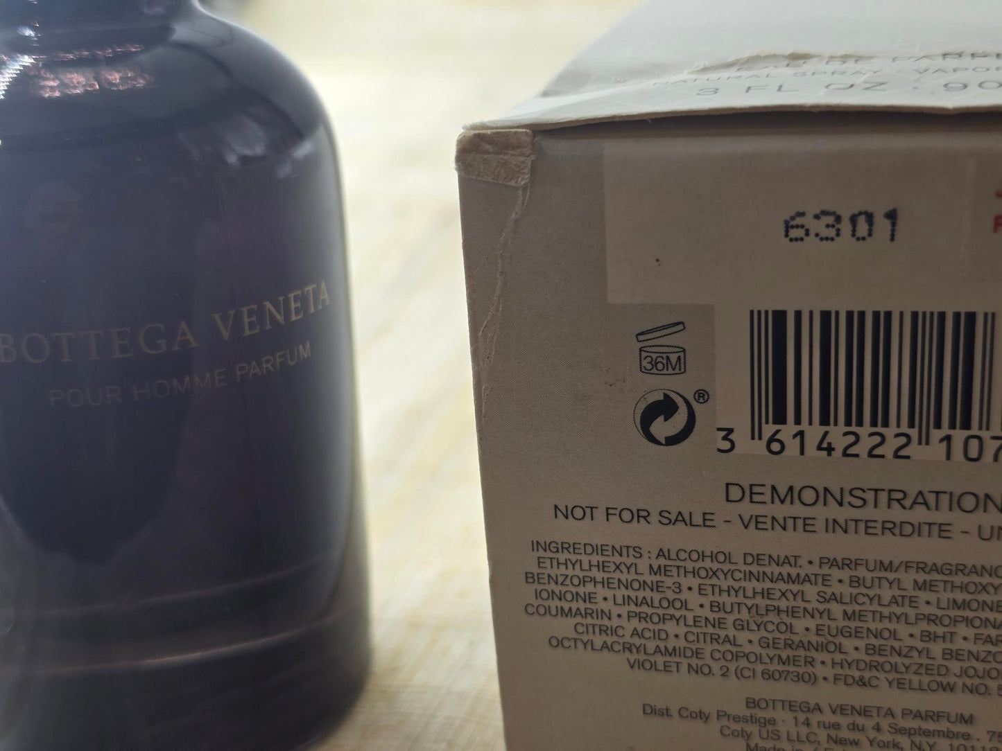 Bottega Veneta Pour Homme Parfum Bottega Veneta for men EDP Spray 90 ml 3 oz, Vintage, Rare, Tester