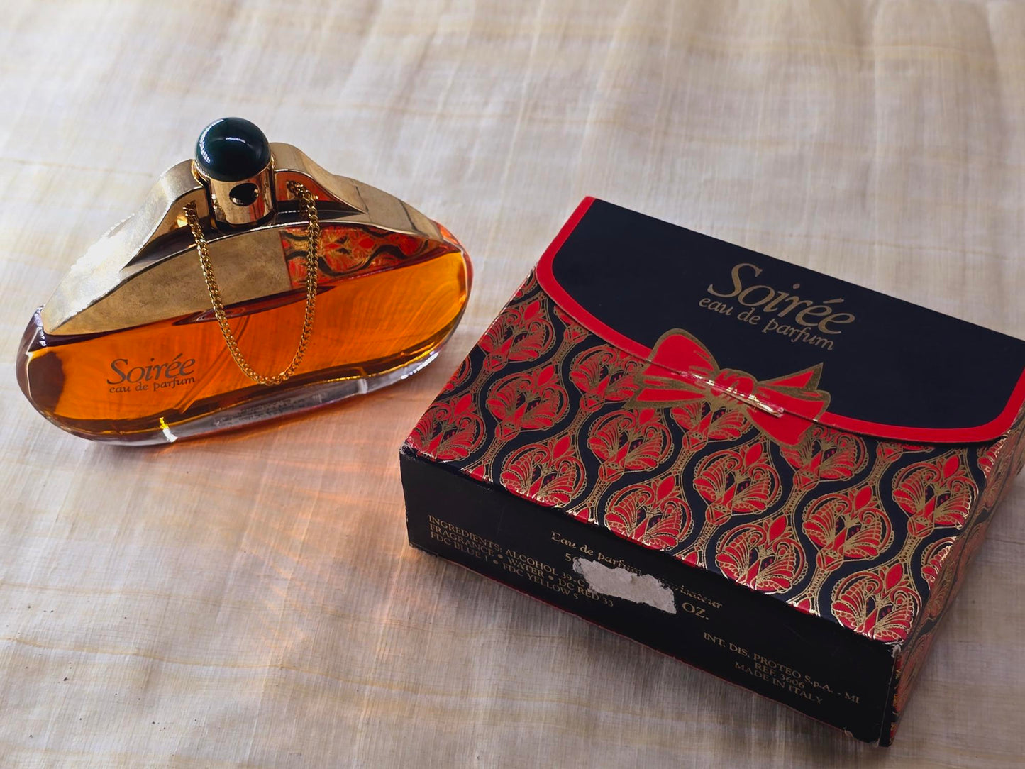 Soiree Proteo Profumi for women EDP Spray 100 ml 3.4 oz OR 50 ml 1.7 oz, Vintage, Rare