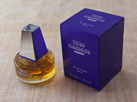Third Dimension Marbert for women EDT Spray 30 ml 1 oz, Vintage, Rare