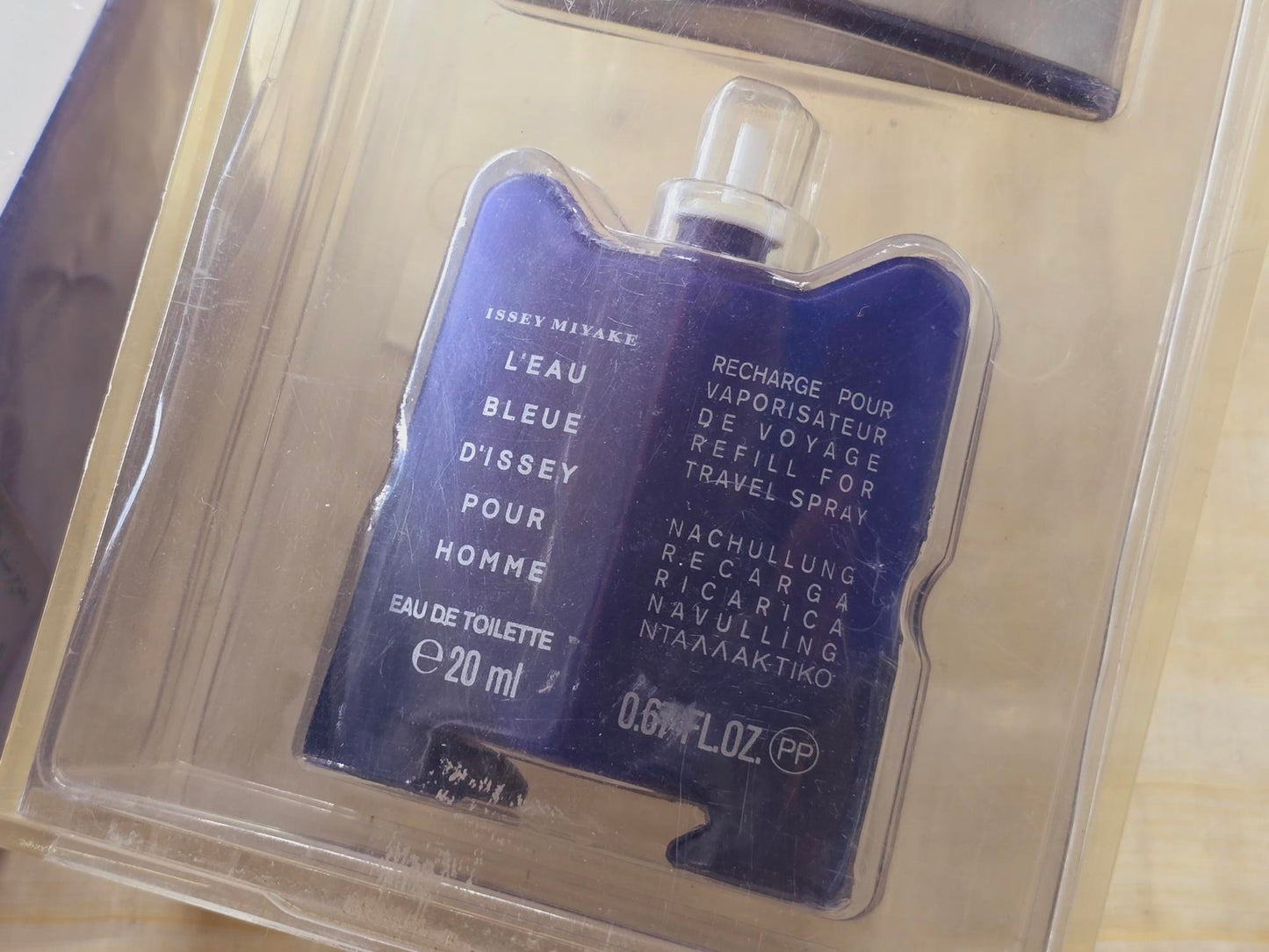 L'Eau Bleue d'Issey Pour Homme Issey Miyake for men EDT Travel Spray 20 ml X 5, Vintage, Rare, Sealed