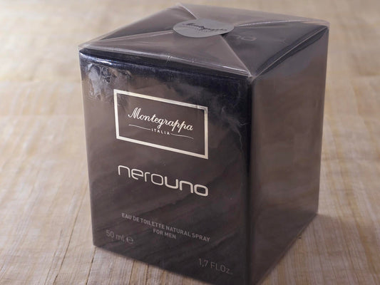 NeroUno Montegrappa for men EDT Spray 50 ml 1.7 oz, Rare, Vintage, Sealed