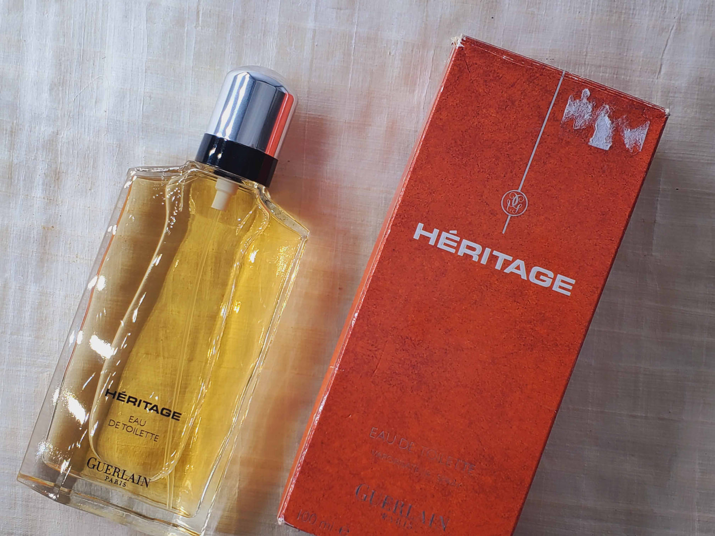 Heritage Guerlain for men EDT Spray 100 ml 3.4 oz, Rare, Vintage
