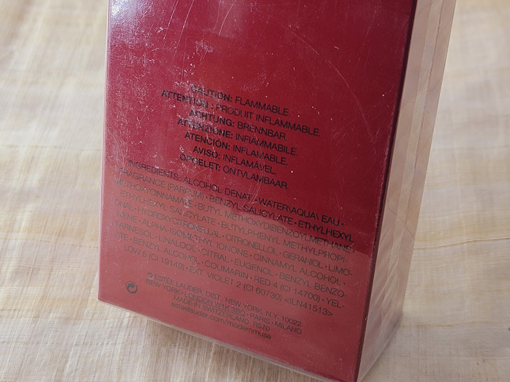 Modern Muse Le Rouge Estée Lauder for women EDP Spray 100 ml 3.4 oz, Vintage, Rare, Sealed