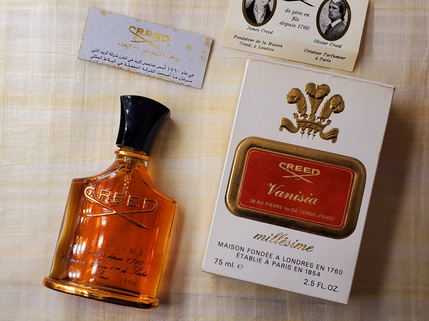 Vanisia Creed for women EDP Spray 75 ml 2.5 oz, Very Rare, Vintage