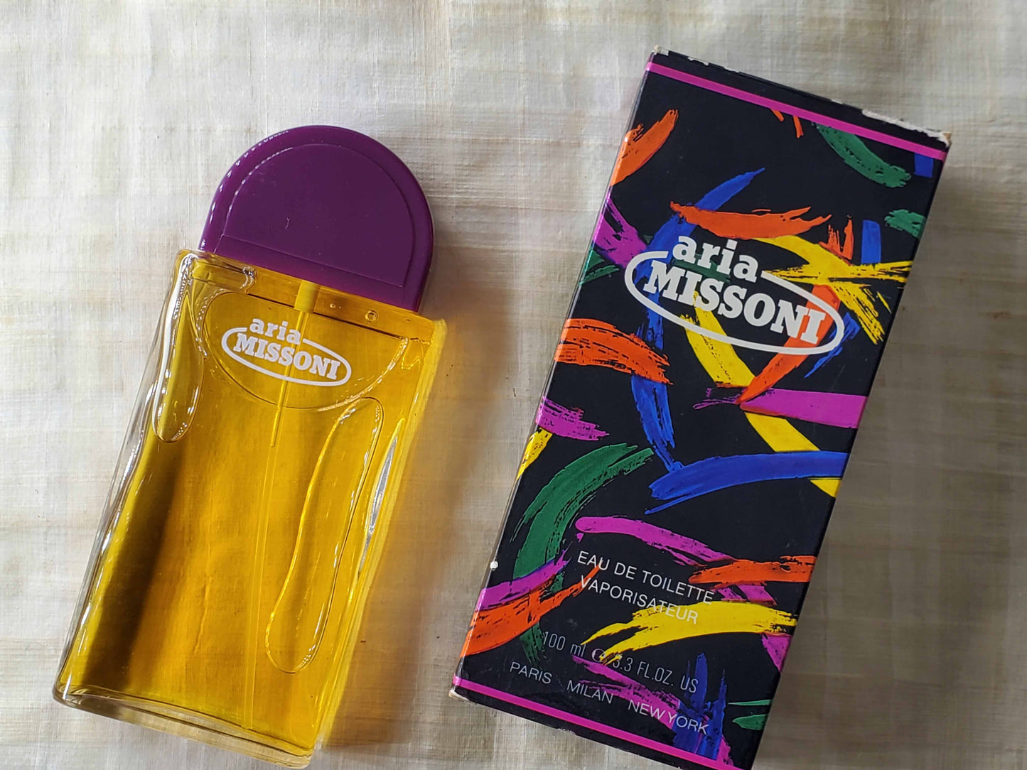 Aria Missoni for women EDT Spray 100 ml 3.4 oz OR 50 ml 1.7 oz, Rare, Vintage