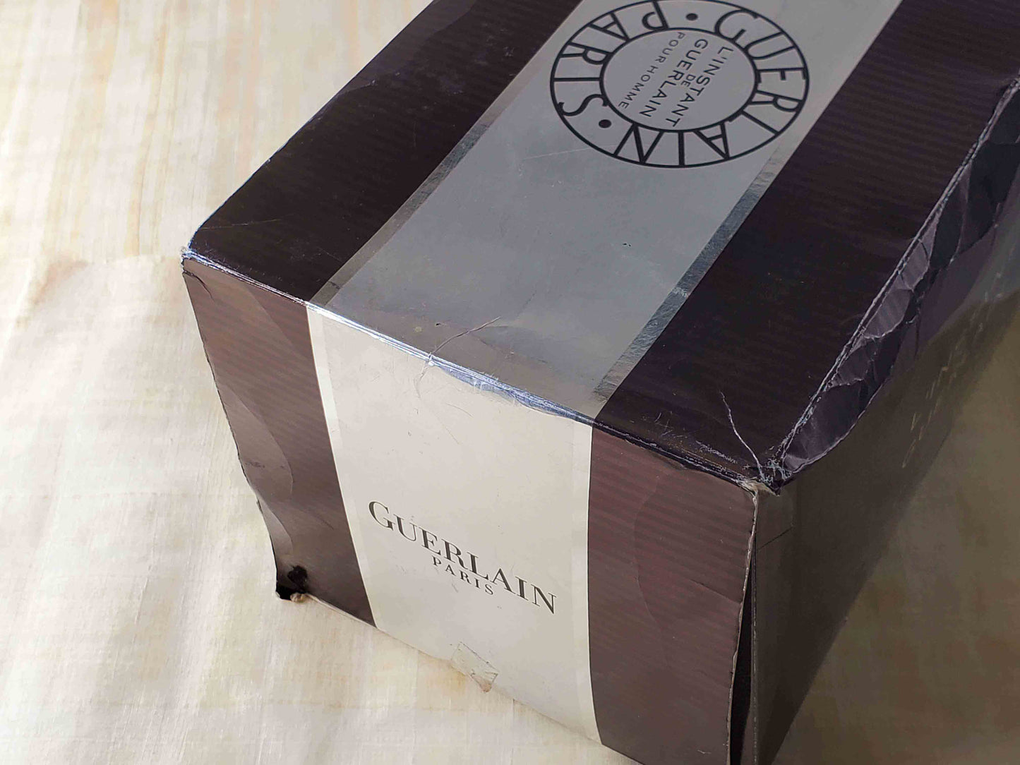 L'Instant de Guerlain pour Homme for men EDT Spray 125 ml 4.2 oz + Shower Gel 75 ml + Bag, Rare, Vintage, SET As Pic