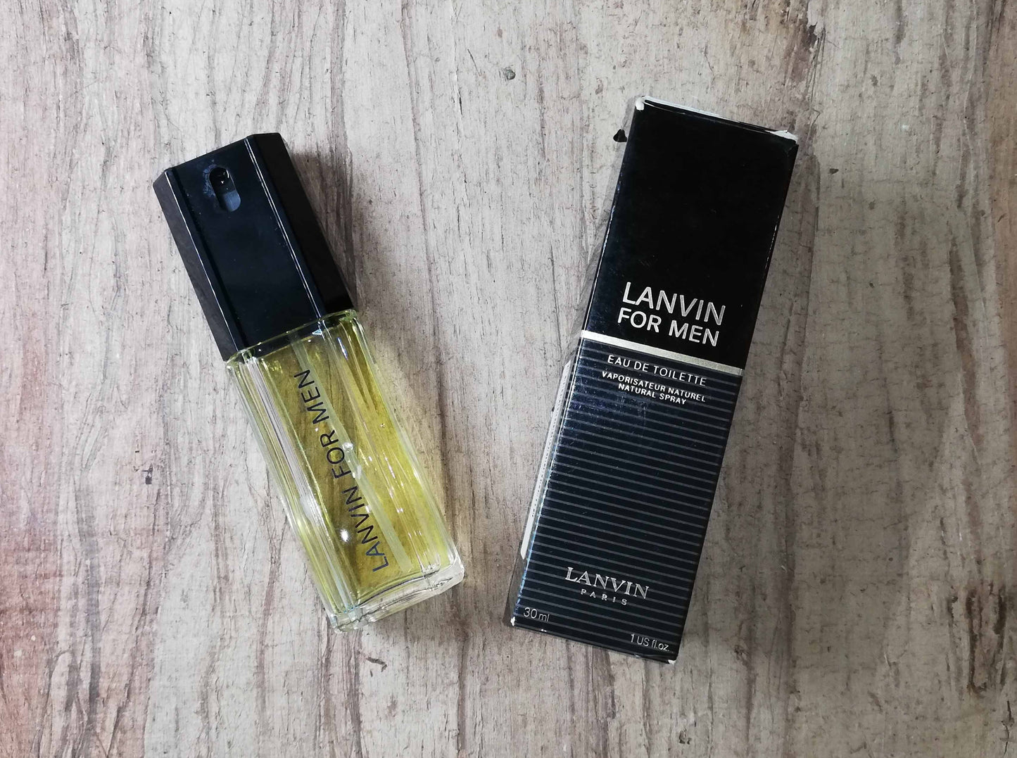 Lanvin for Men EDT Spray 30 ml 1 oz. Vintage, Very Rare