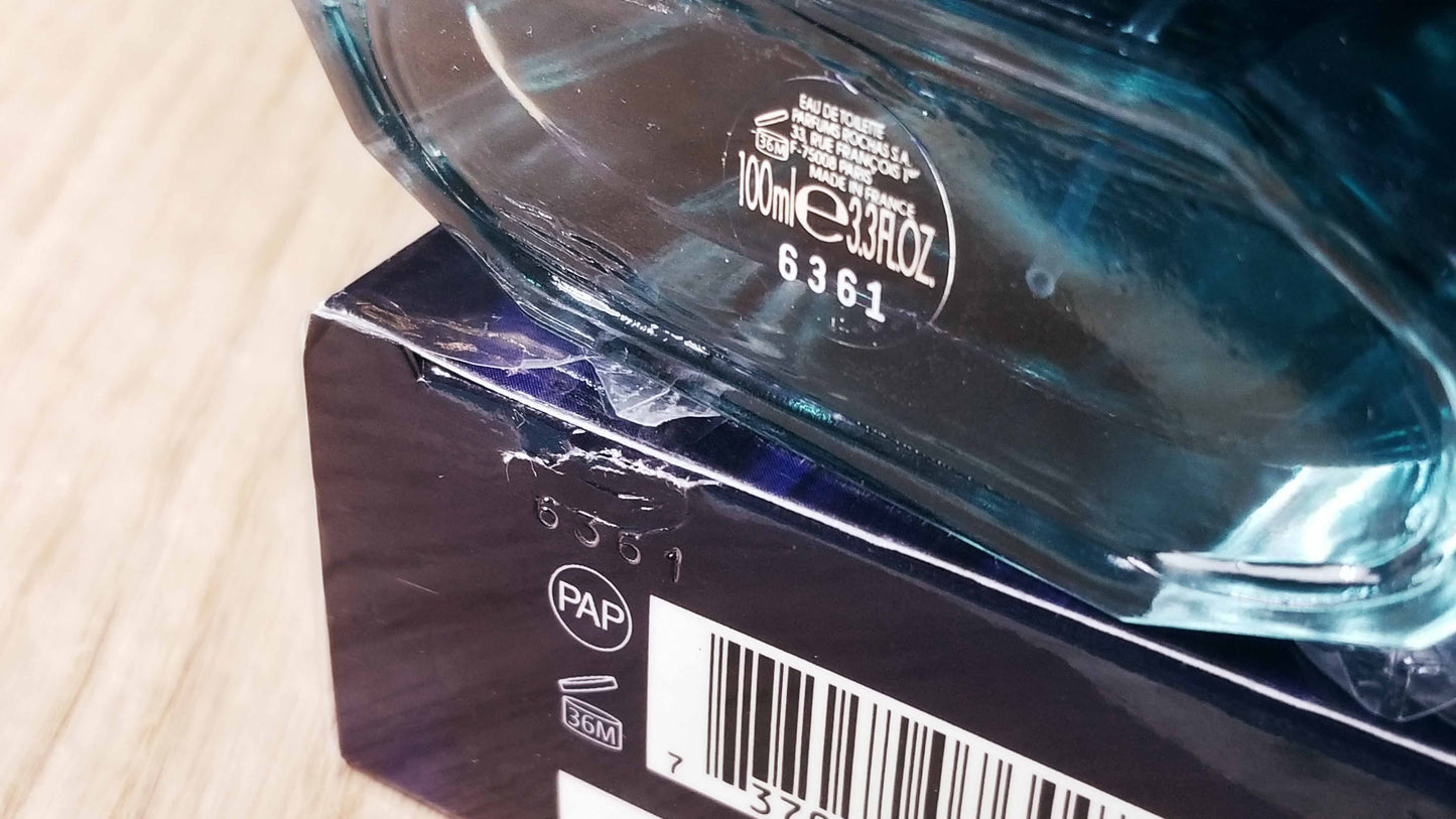 Desir Pour Homme Rochas for men EDT Spray 100 ml 3.4 oz, Vintage, Rare