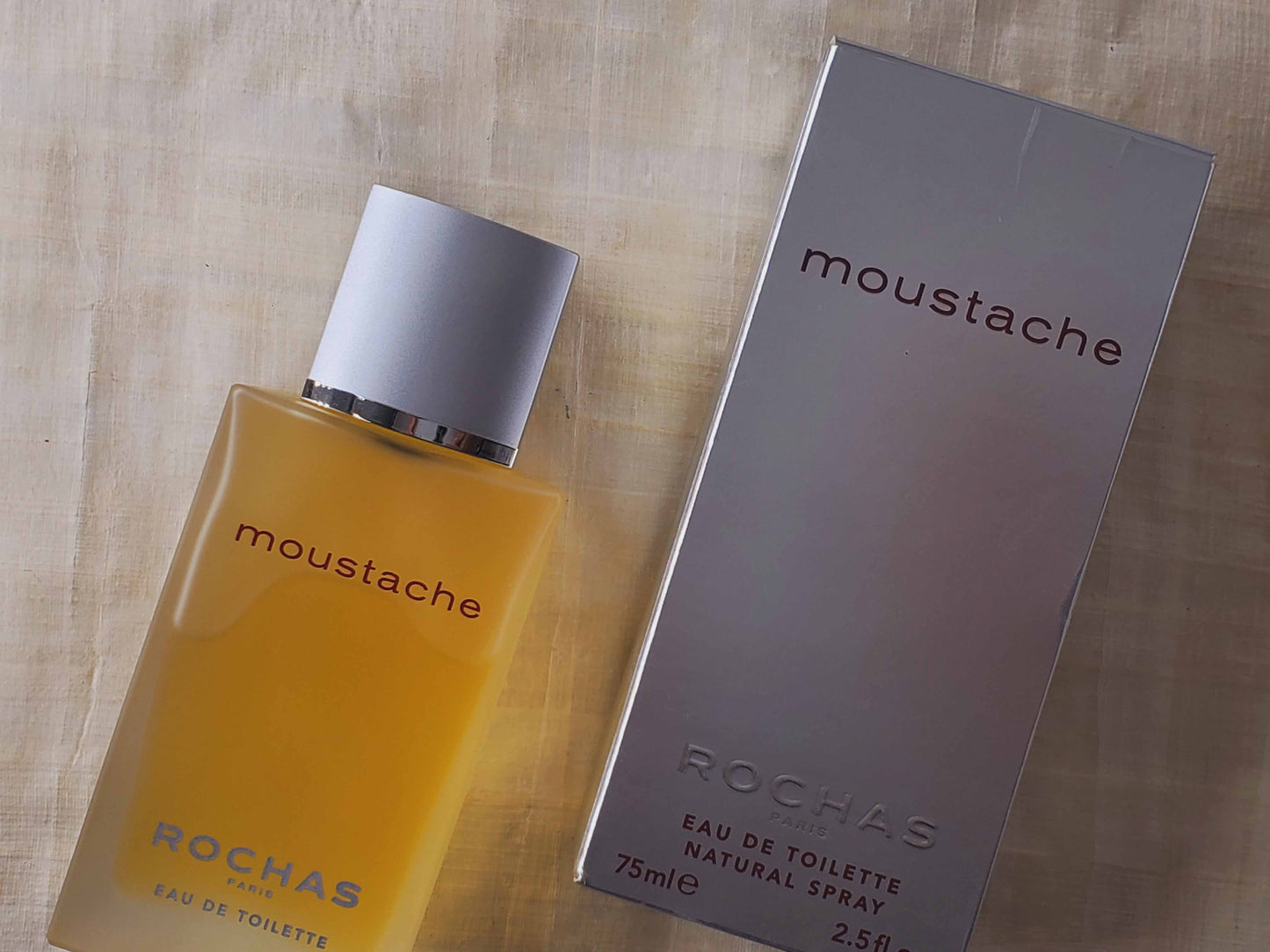 Moustache Rochas for men EDT Spray 75 ml 2.5 oz, Rare, Vintage, Sealed