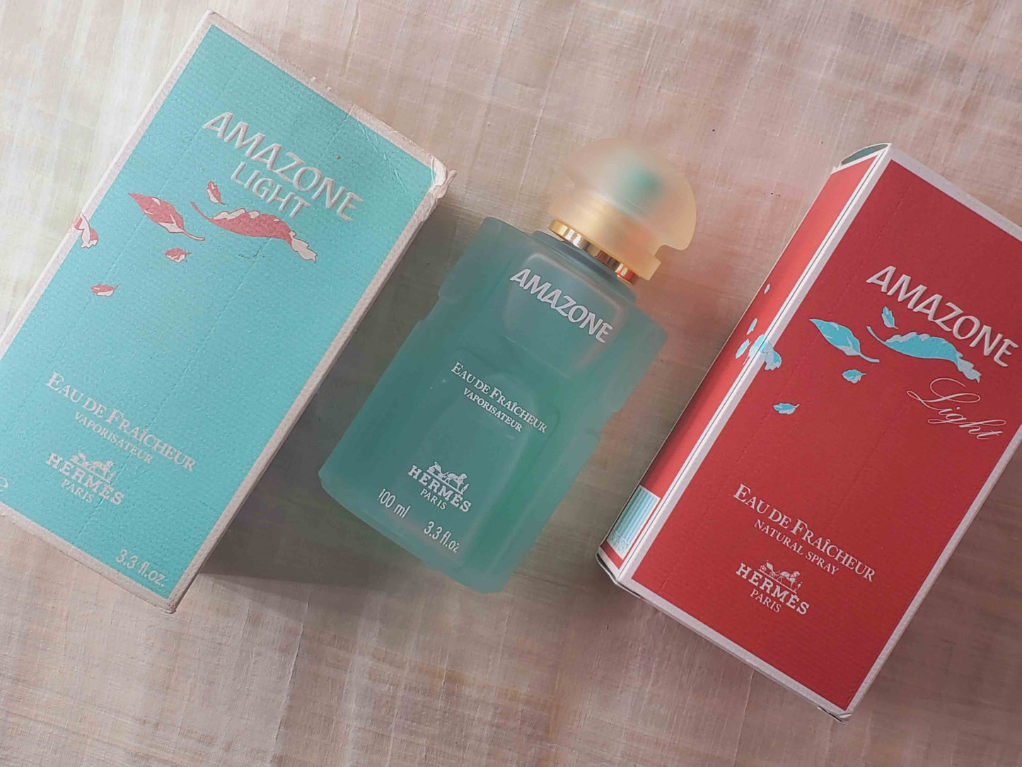 Amazone Eau de Fraicheur Spray Hermes for women 100 ml 3.4 oz OR 50 ML 1.7 oz, Vintage, Rare